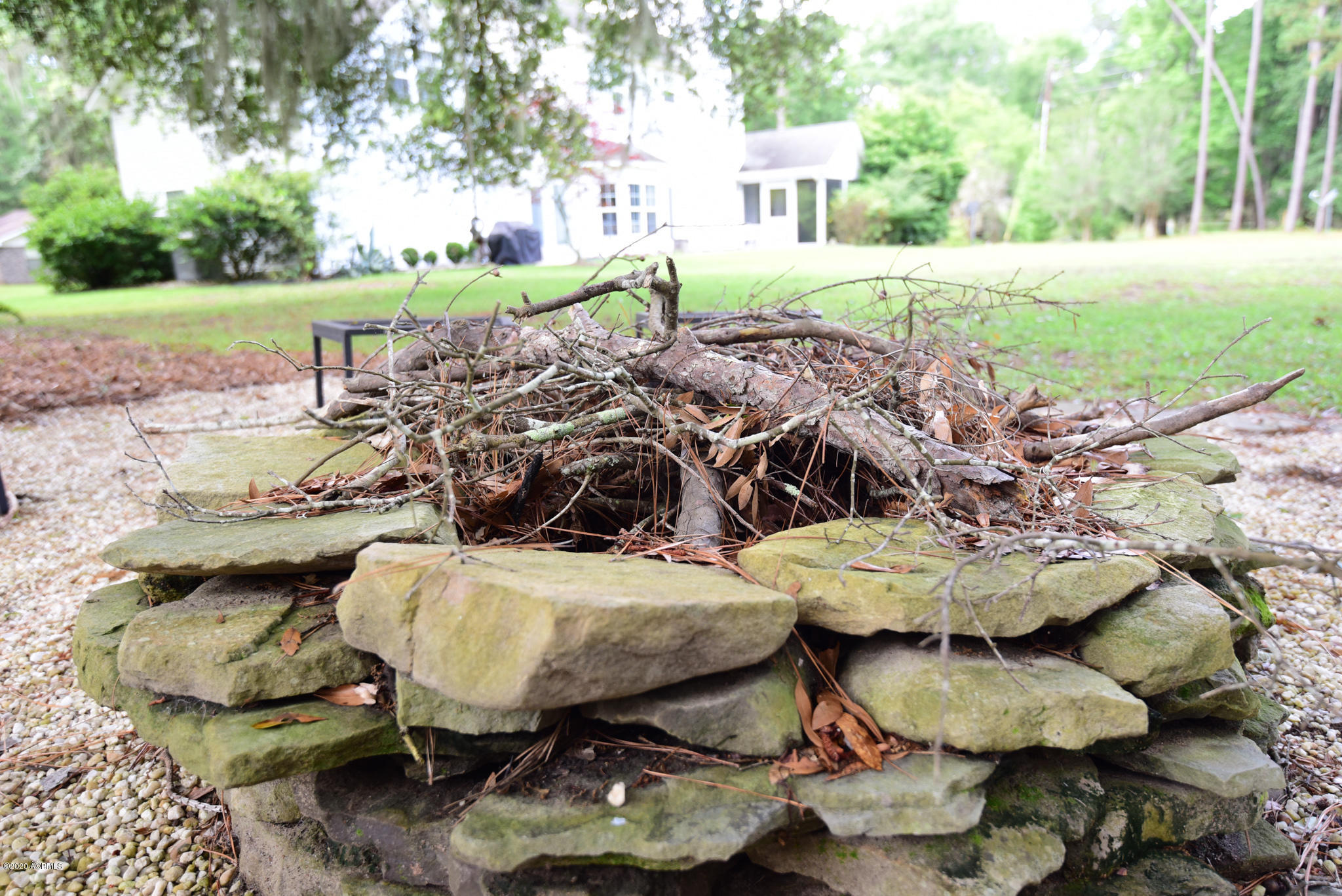 170 Brickyard Point Road South Beaufort, SC 29907 - Photo 9 of 38 Outdoor Fire Pit