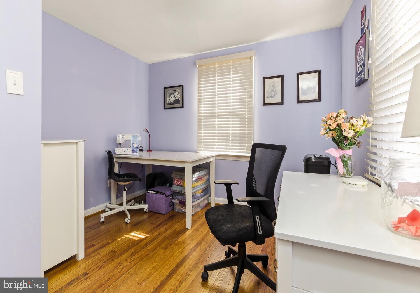 656 East Greenman Road Haddonfield, NJ 08033 - Photo 16 of 22 a view of a workspace with furniture and a window