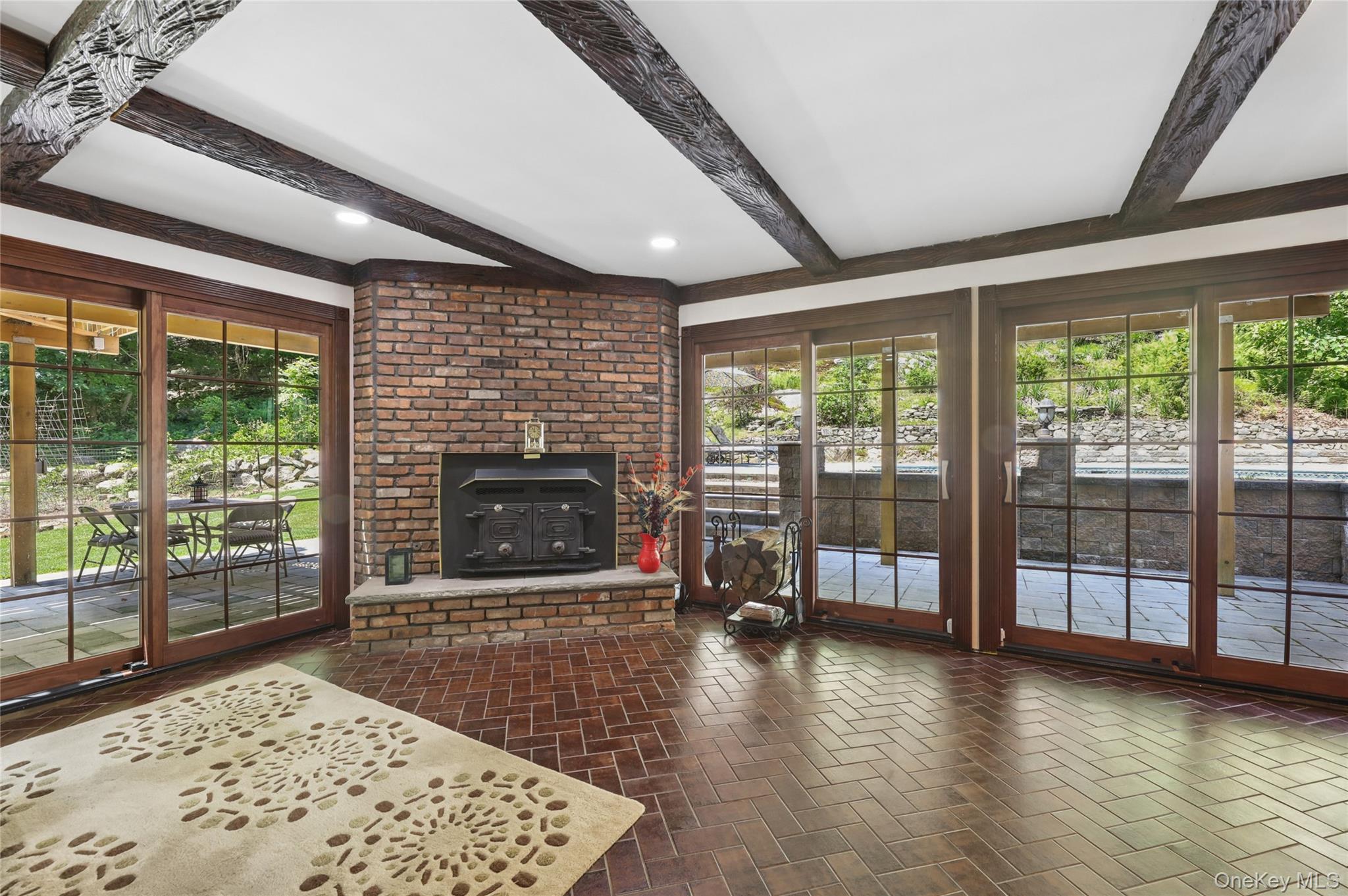 341 Call Hollow Road Stony Point, NY 10980 - Photo 26 of 46 Walk out to patio through 4 glass slighting doors.