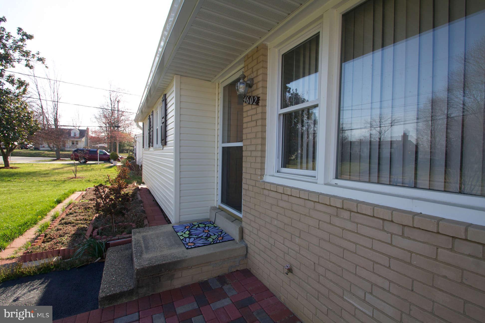 Front entrance