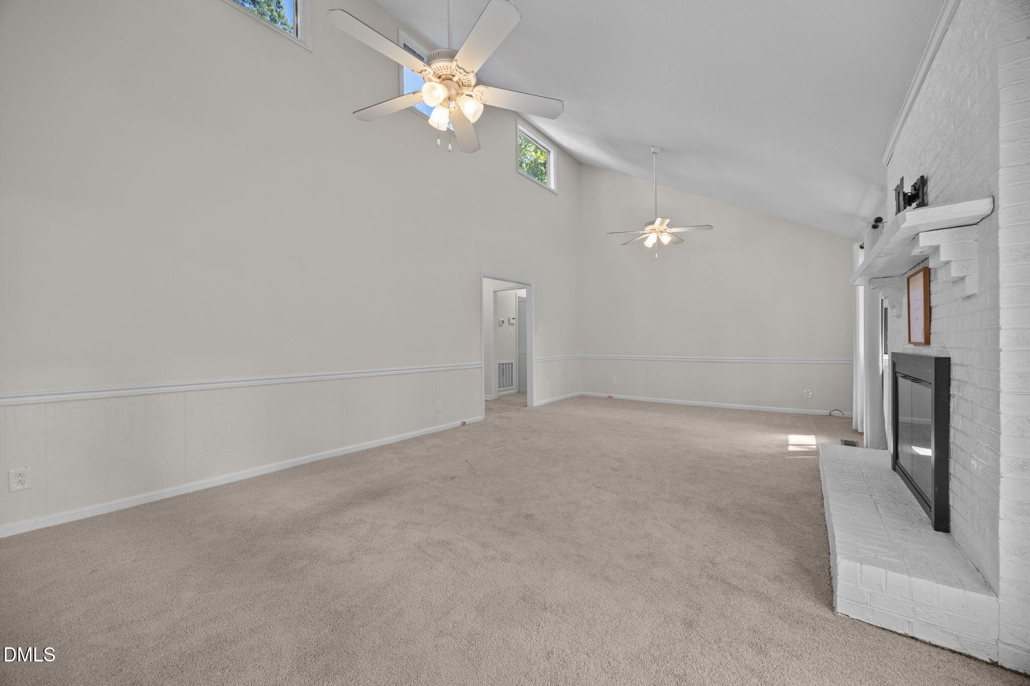 904 Snow Hill Road Durham, NC 27712 - Photo 17 of 41 a view of empty room with a fireplace