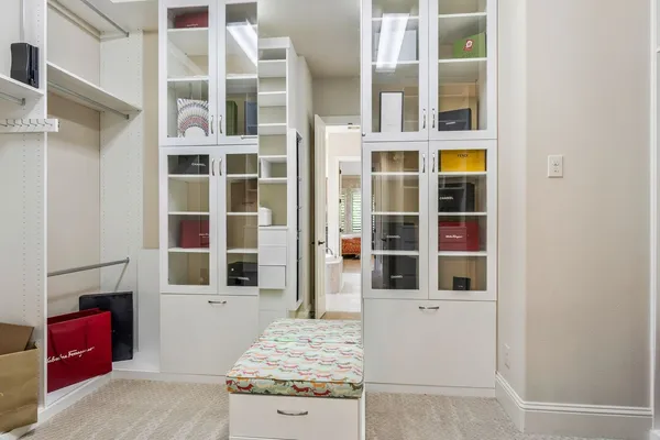 a view of front door of house