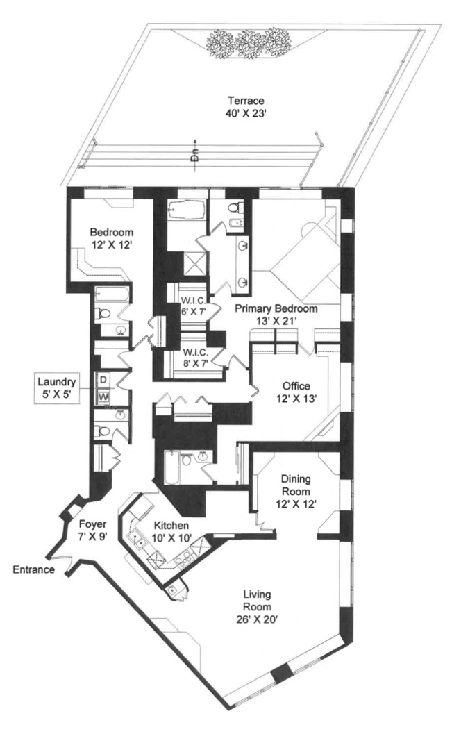 950 North Michigan Avenue, Unit 2203 Chicago, IL 60611 - Photo 26 of 26 a picture of a book and a bed