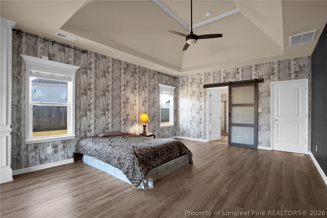2145 Harrington Road Fayetteville, NC 28306 - Photo 29 of 50 a bedroom with a bed and a window