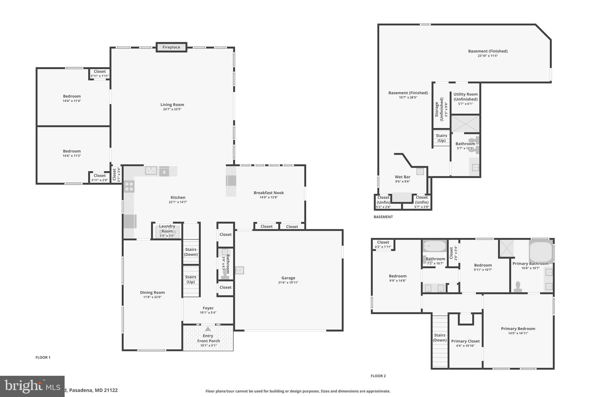 683 Powhatan Beach Road Pasadena, MD 21122 - Photo 70 of 70 Combined Floorplan