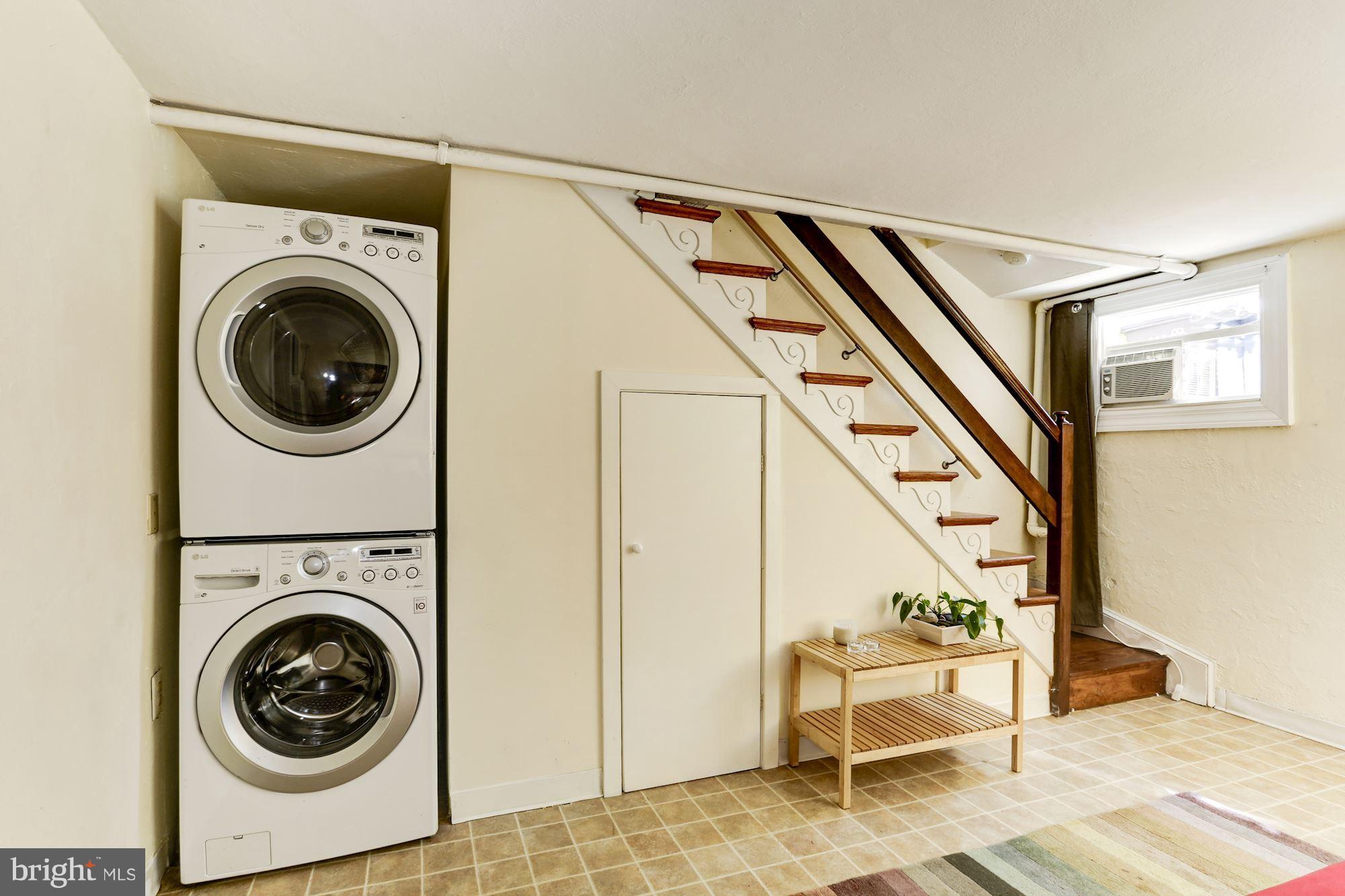 2016 Tunlaw Road Northwest Washington, DC 20007 - Photo 15 of 22 In unit washer/dryer w/option of 2nd laundry area.