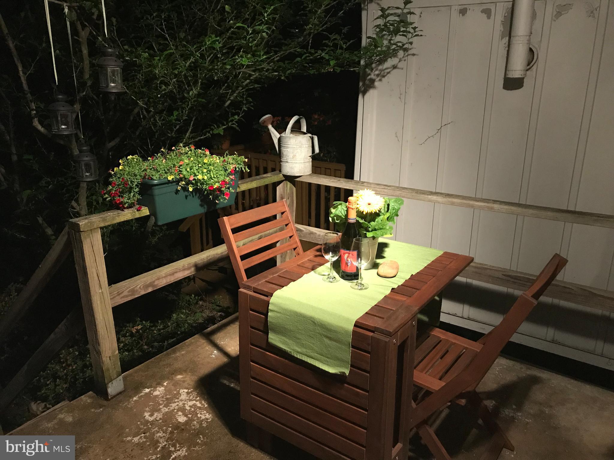 2016 Tunlaw Road Northwest Washington, DC 20007 - Photo 19 of 22 Private rear patio