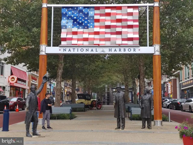 a view of street with sitting area