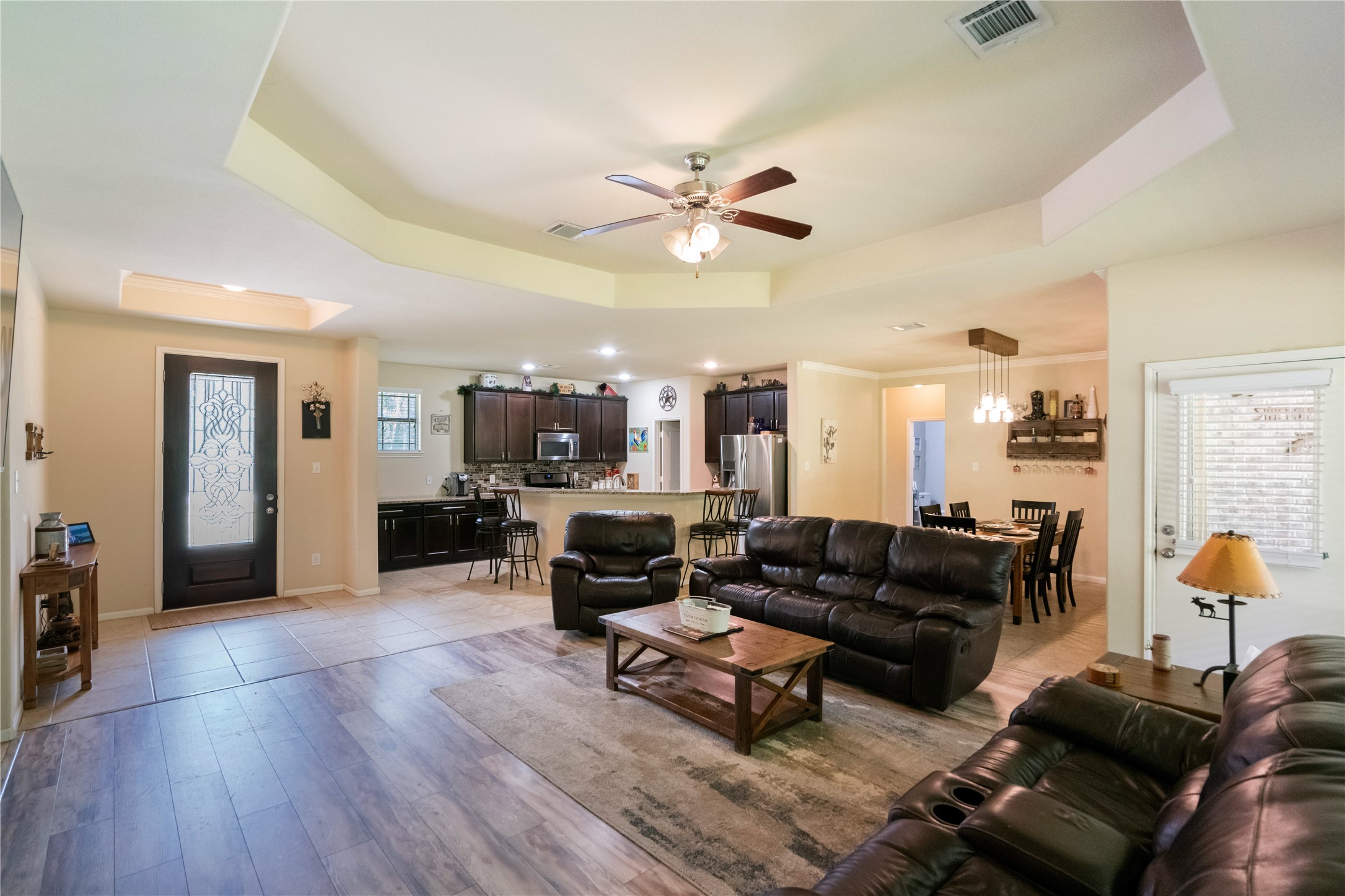 26806 Winding River Trail Huffman, TX 77336 - Photo 6 of 40 open concept/living room