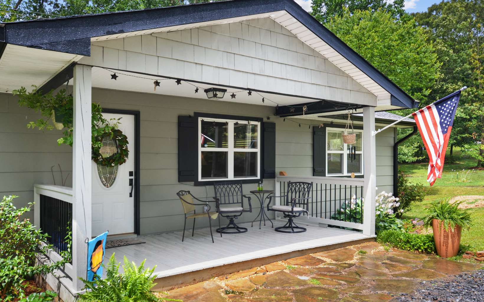 483 Parker Road Ellijay, GA 30536 - Photo 33 of 33 a backyard of a house with seating space