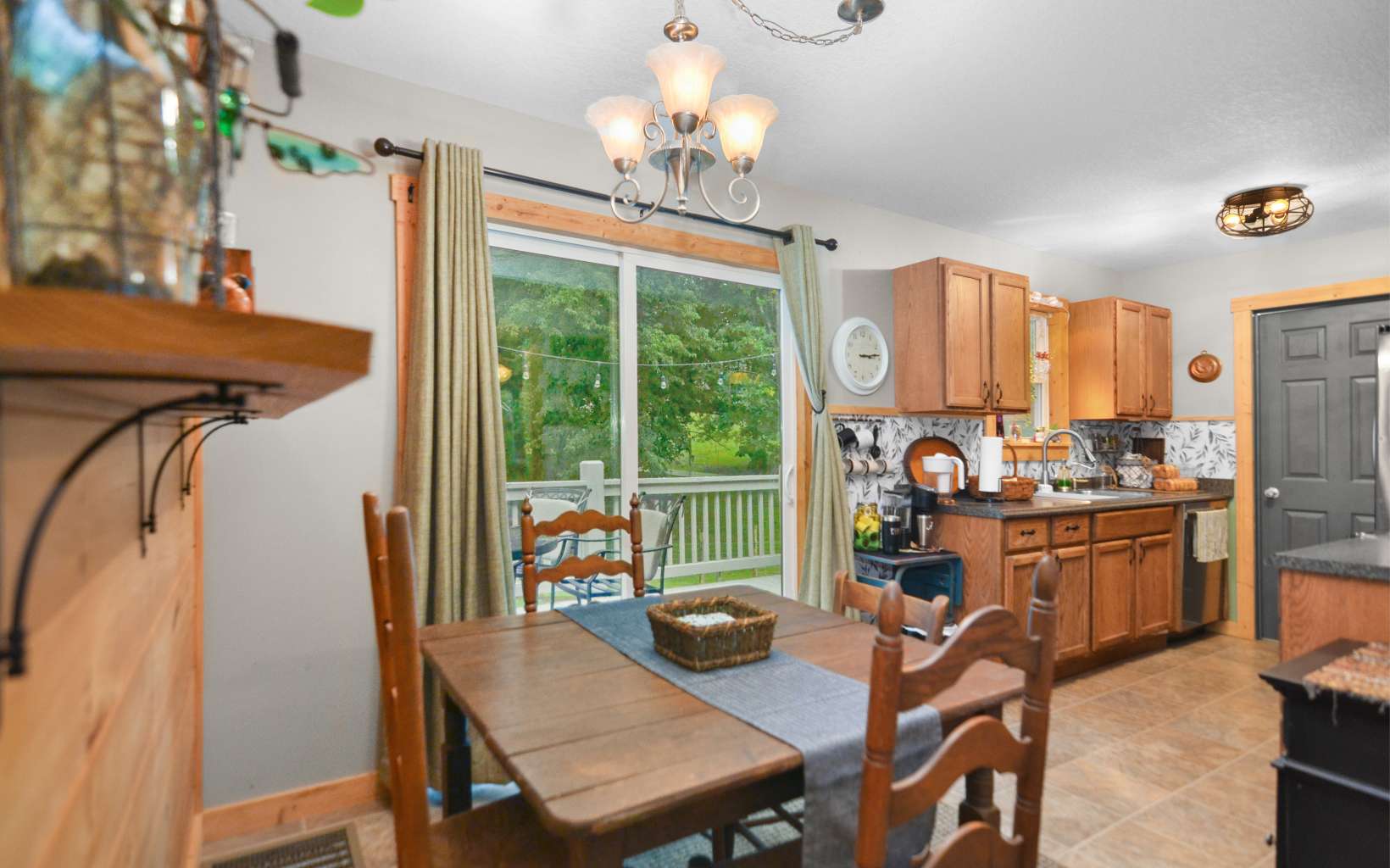 483 Parker Road Ellijay, GA 30536 - Photo 10 of 33 a dining room with furniture and a window
