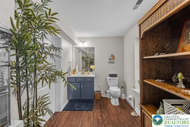 a view of outdoor space with seating