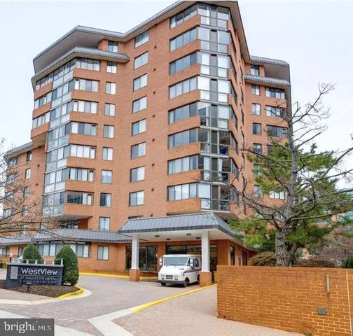 a front view of a building