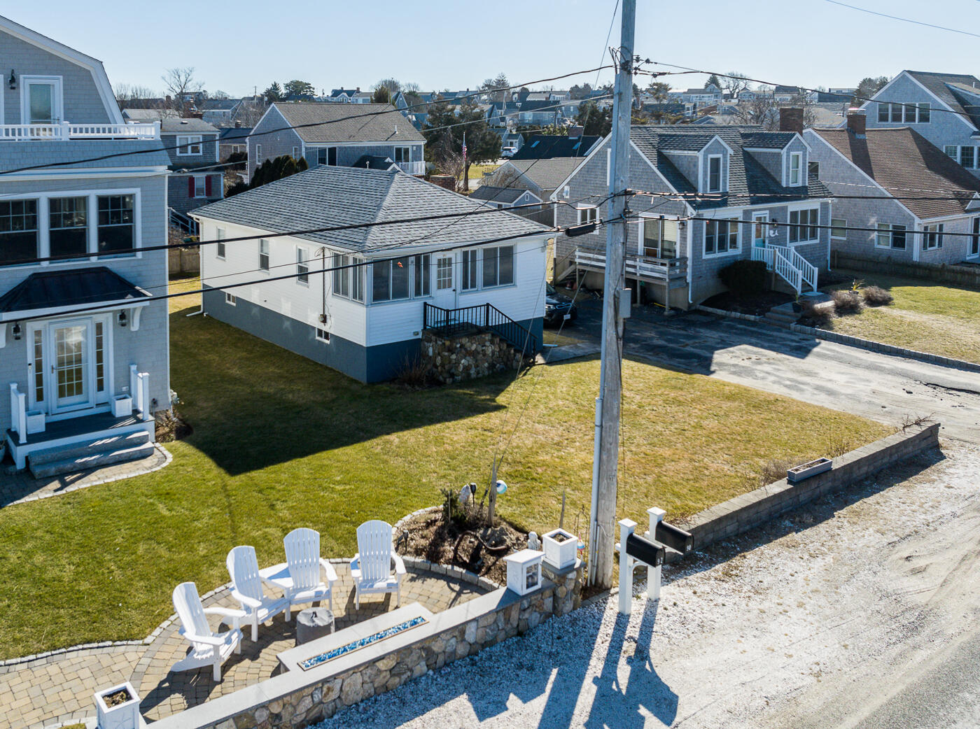 90 Town Neck Road Sandwich, MA 02563 - Photo 3 of 34 drone1