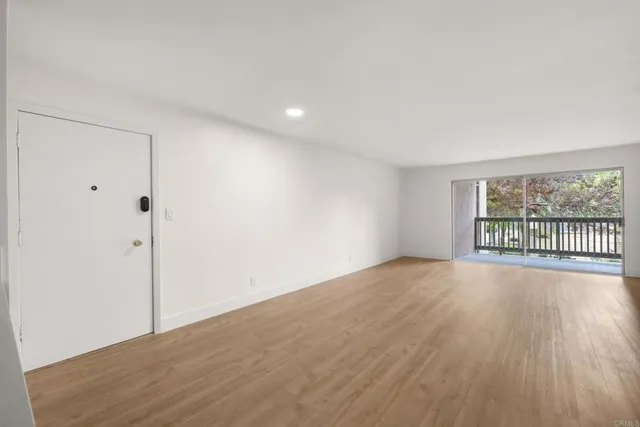 a view of a small space