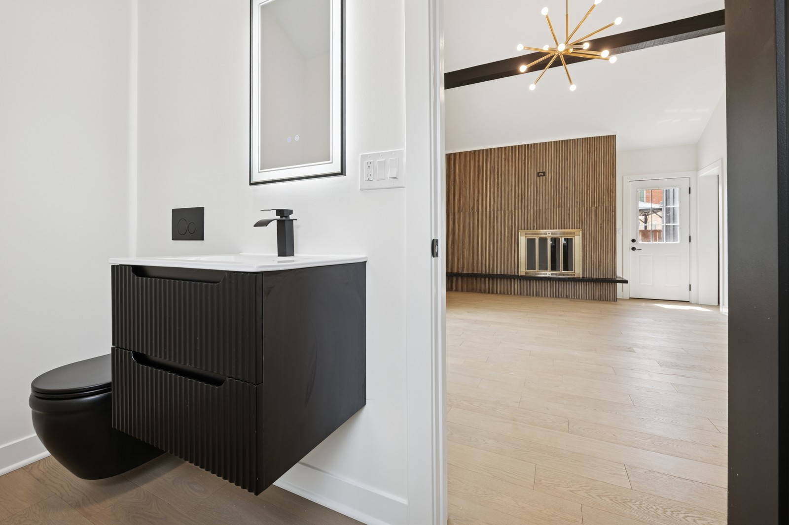 1929 South Ashland Avenue Park Ridge, IL 60068 - Photo 14 of 18 a bathroom with a sink and a mirror