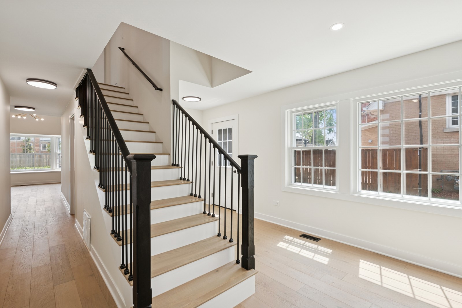 1929 South Ashland Avenue Park Ridge, IL 60068 - Photo 6 of 18 a view of an entryway with wooden floor and stairs