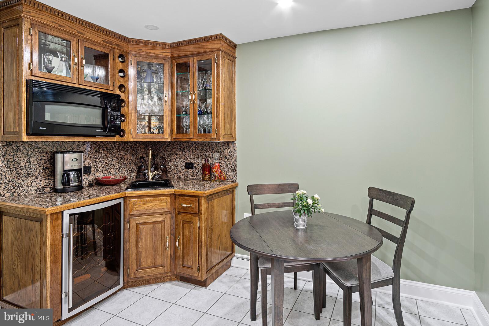 1513 Emory Road Wilmington, DE 19803 - Photo 7 of 30 Coffee bar with wine cooler