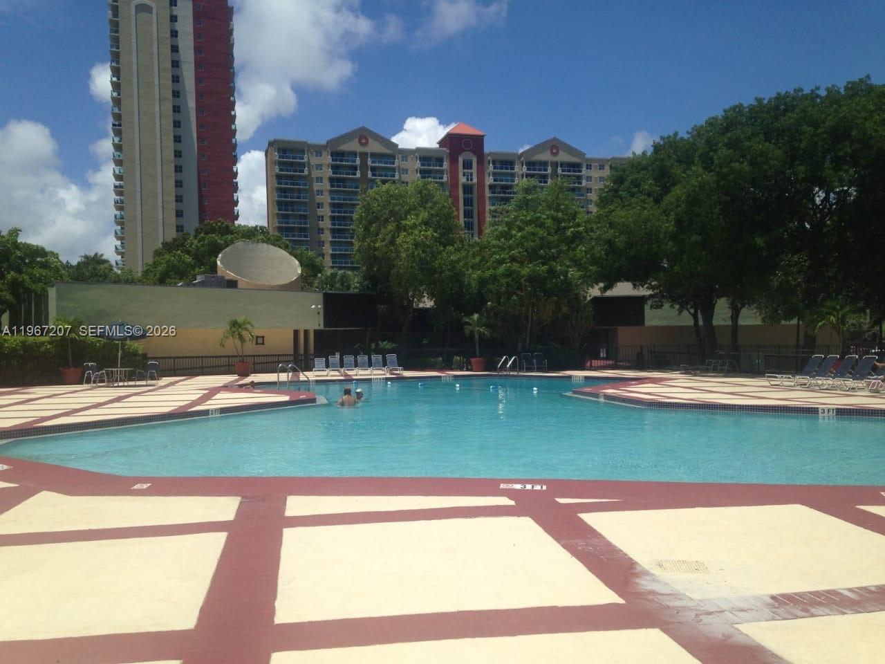 17021 North Bay Road, Unit 904 Sunny Isles Beach, FL 33160 - Photo 5 of 18 a view of a swimming pool