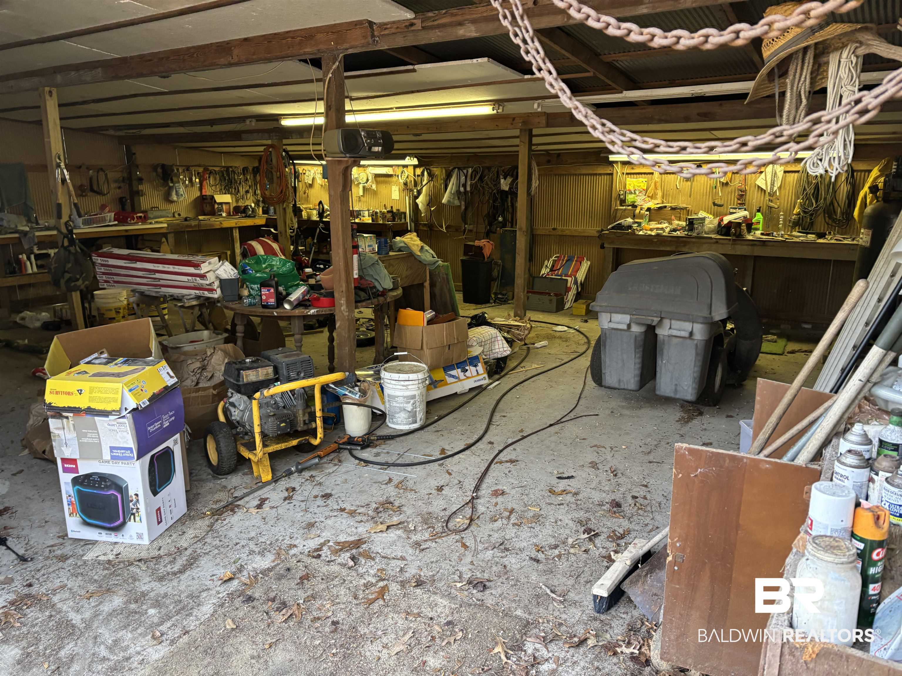 15575 Rogers Drive Chunchula, AL 36521 - Photo 18 of 42 Interior space with a workshop area