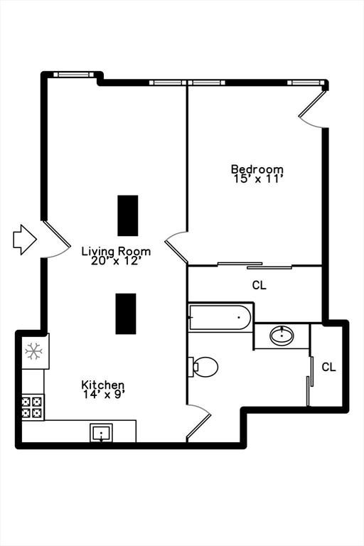 2 Centre St Terrace, Unit 1B Boston, MA 02119 - Photo 15 of 18