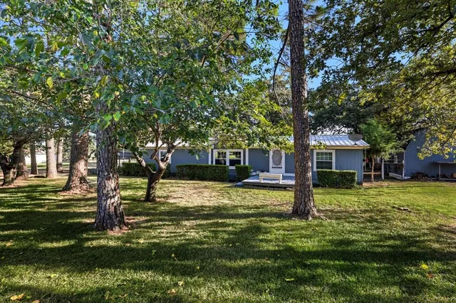 a house with a tree in front of it