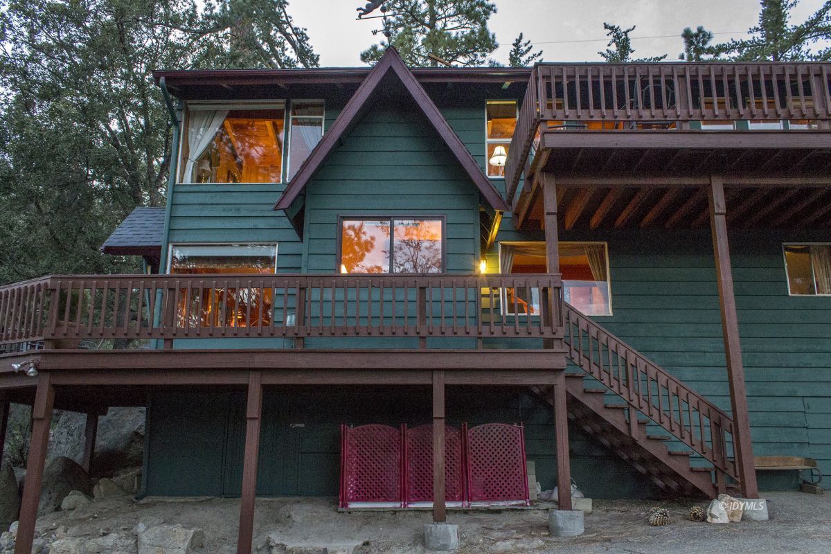 25120 Foster Lake Road Idyllwild, CA 92549 - Photo 31 of 31 a front view of a house with barbeque oven