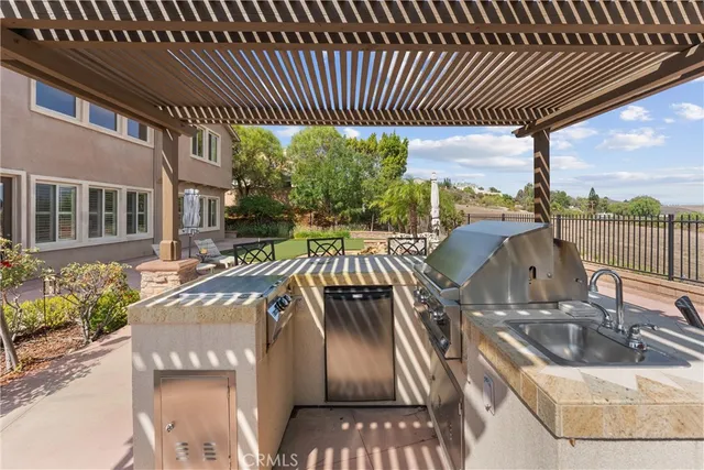 a view of a city with mountains in the background