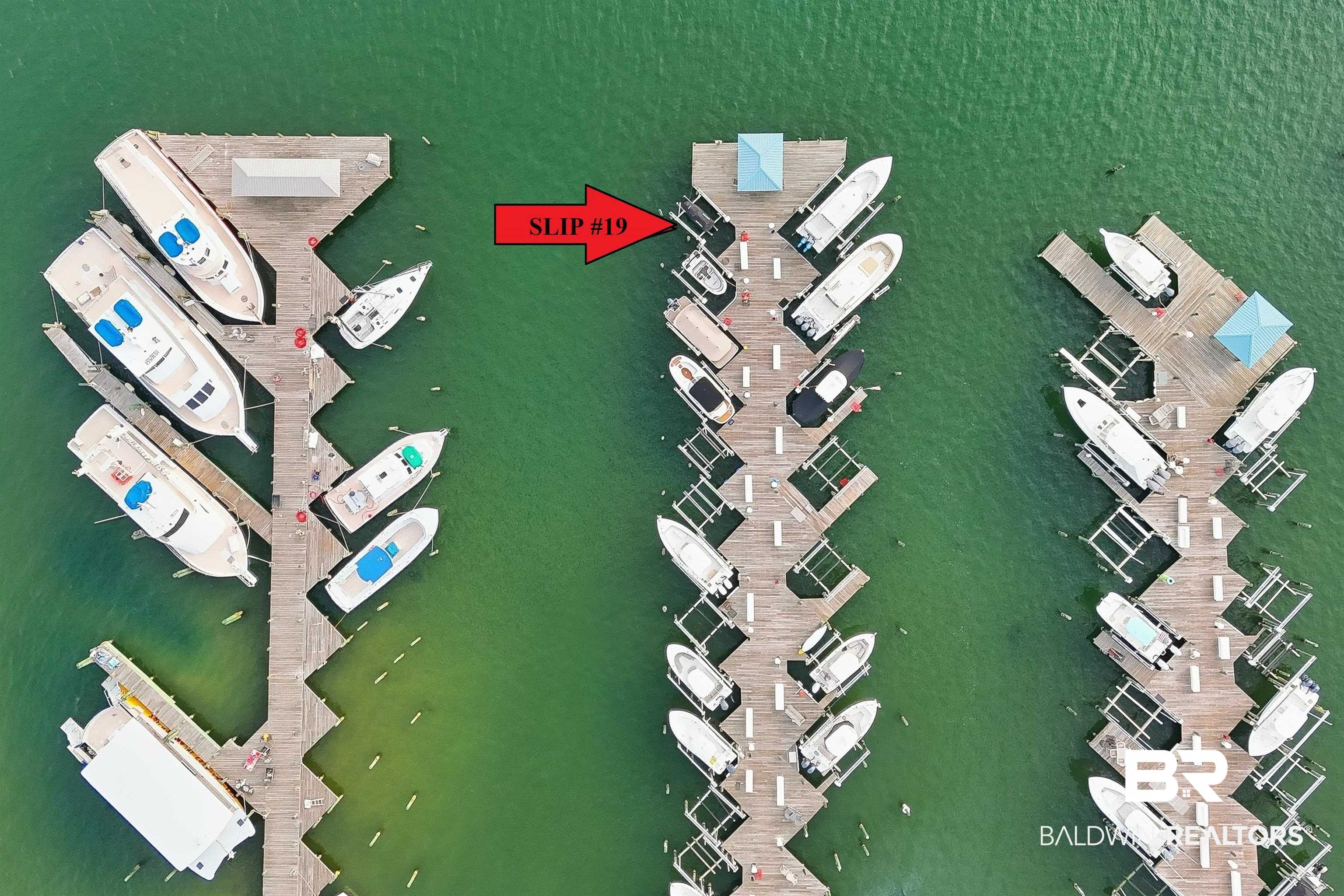 27282 Canal Road, Unit 408 Orange Beach, AL 36561 - Photo 23 of 37 Boat Slip at the S end of the Marina