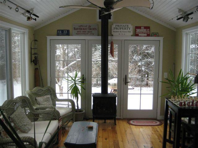 105 Lumbert Mill Road Centerville, MA 02632 - Photo 3 of 10 a living room with furniture and a large window