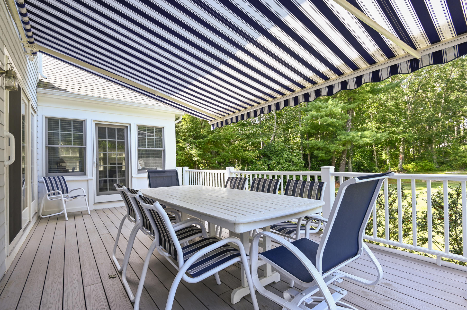 24 Pasture Road Cataumet, MA 02534 - Photo 18 of 24 a view of a patio on wooden deck
