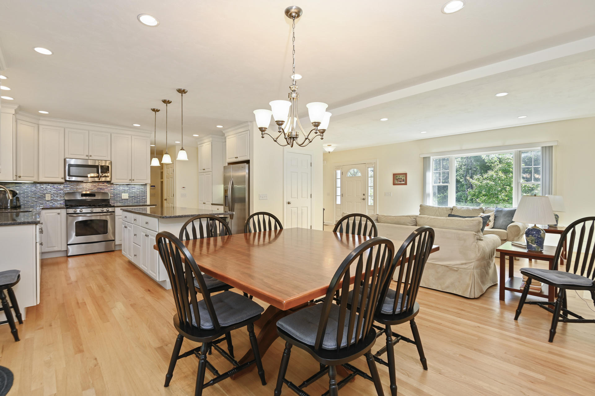 24 Pasture Road Cataumet, MA 02534 - Photo 4 of 24 a dining room filled chandelier and wooden floor