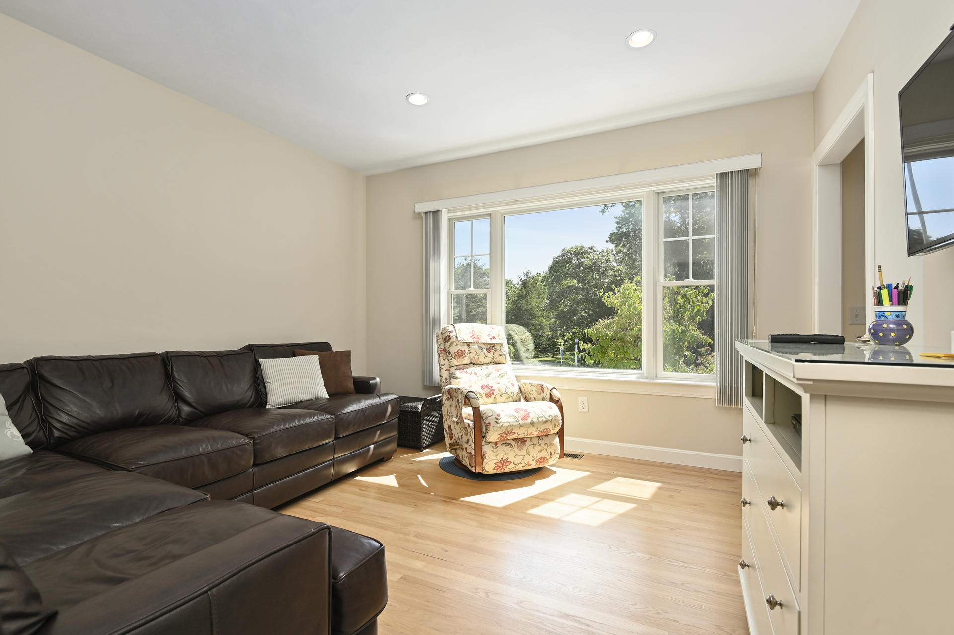 24 Pasture Road Cataumet, MA 02534 - Photo 8 of 24 a living room with furniture and a large window