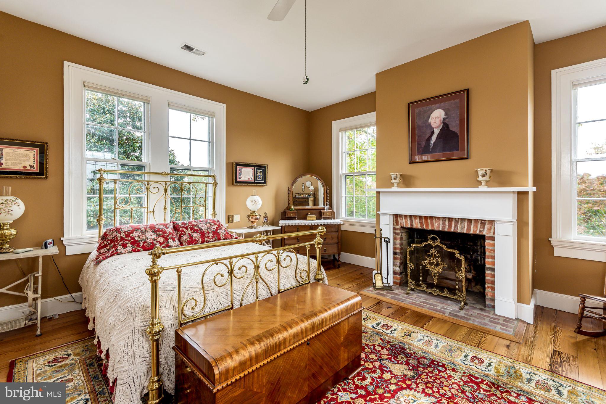 5338 Sudley Road West River, MD 20778 - Photo 29 of 57 Master Bedroom with Fireplace