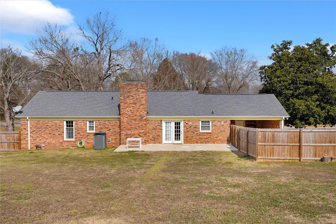 2114 Karen Lane Anderson, SC 29626 - Photo 27 of 30 This residence features a spacious backyard with a patio, perfect for outdoor enjoyment.