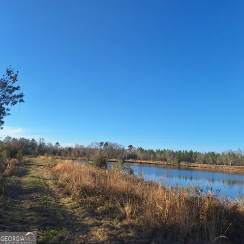 a view of an ocean and beach