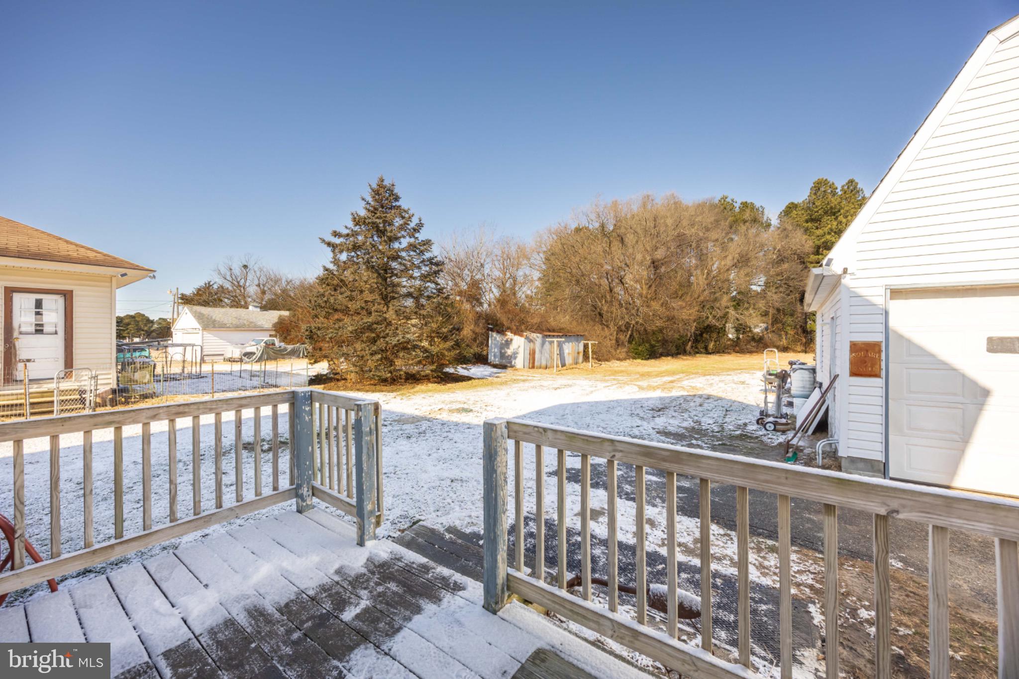 505 Main Street Mardela Springs, MD 21837 - Photo 55 of 60 a view of a balcony with wooden fence