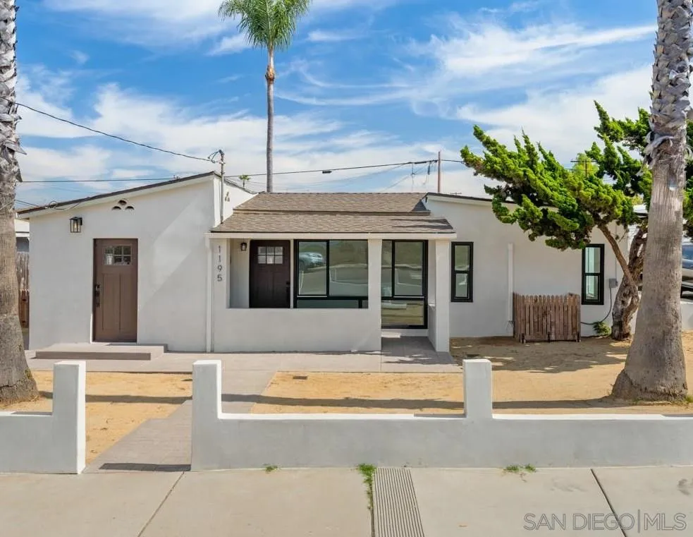 1195 Georgia Street, Unit B Imperial Beach, CA 91932 - Photo 12 of 17 a view of a house with a outdoor space