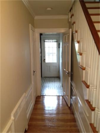 145 Bonad Road Brookline, MA 02467 - Photo 3 of 4 a view of entryway with wooden floor