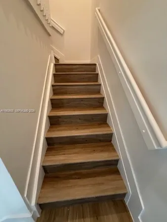 a view of wooden floor