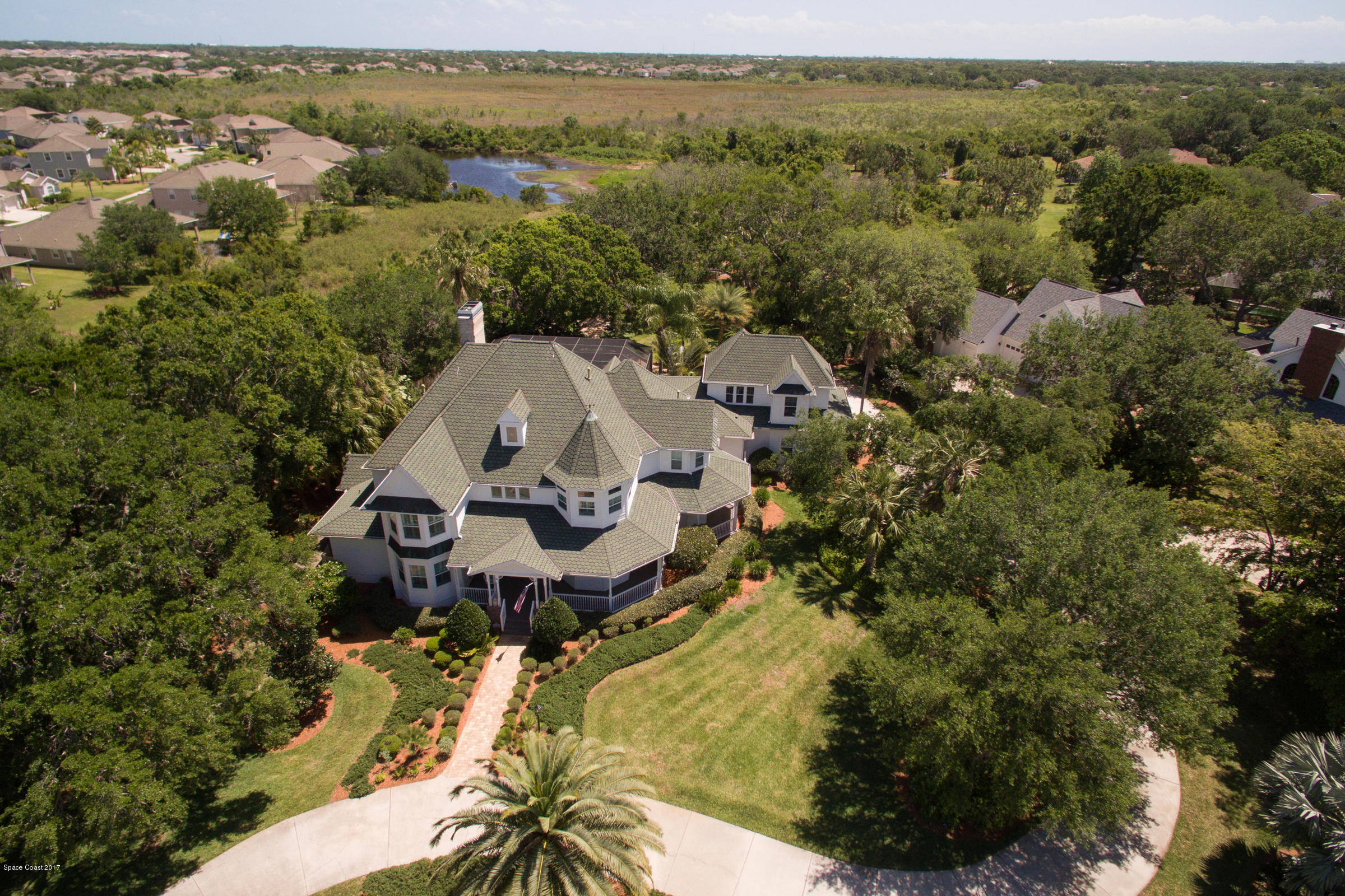 4285 Turtle Mound Road Melbourne, FL 32934 - Photo 42 of 43 Aerial