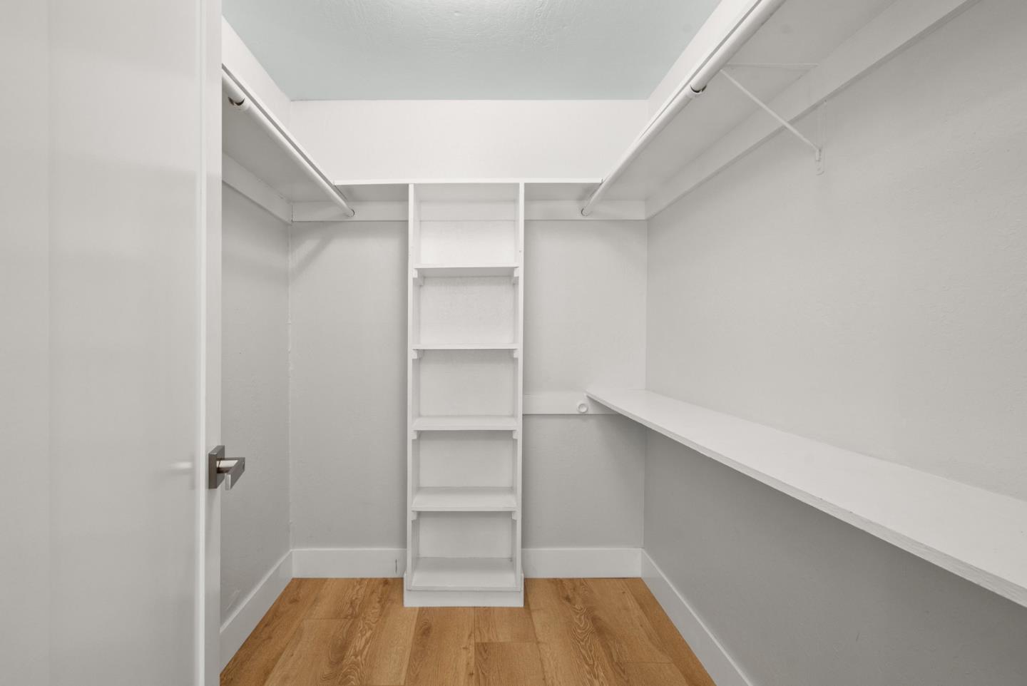 382 Riverside Avenue Ben Lomond, CA 95005 - Photo 34 of 85 a view of walk in closet with empty racks