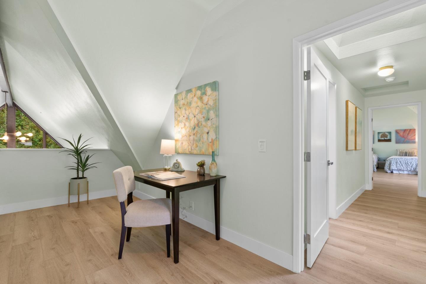 382 Riverside Avenue Ben Lomond, CA 95005 - Photo 44 of 85 a view of a livingroom with furniture and wooden floor