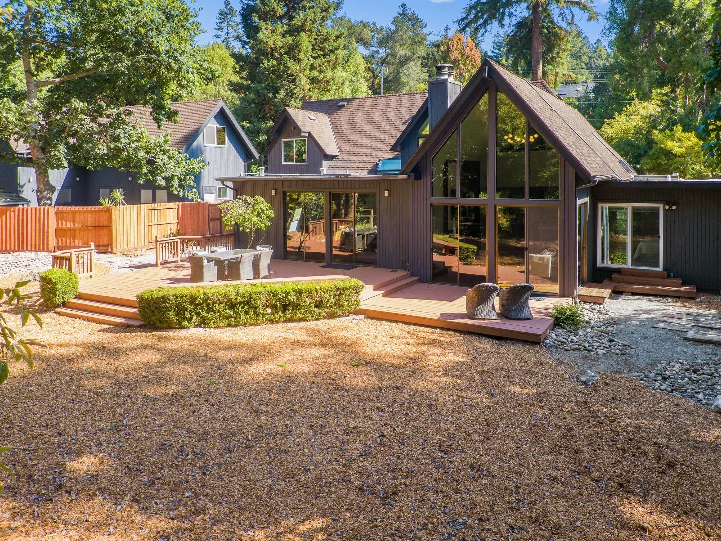 382 Riverside Avenue Ben Lomond, CA 95005 - Photo 81 of 85 a view of a house with backyard porch and sitting area