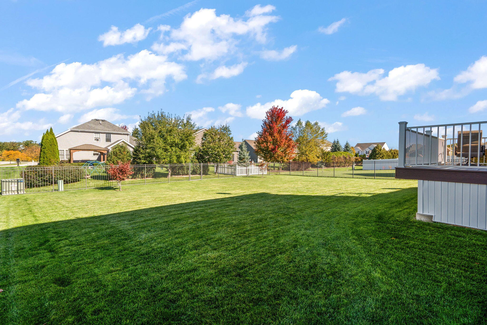 1156 Donegal Lane Crown Point, IN 46307 - Photo 25 of 25 a view of a swimming pool and a yard