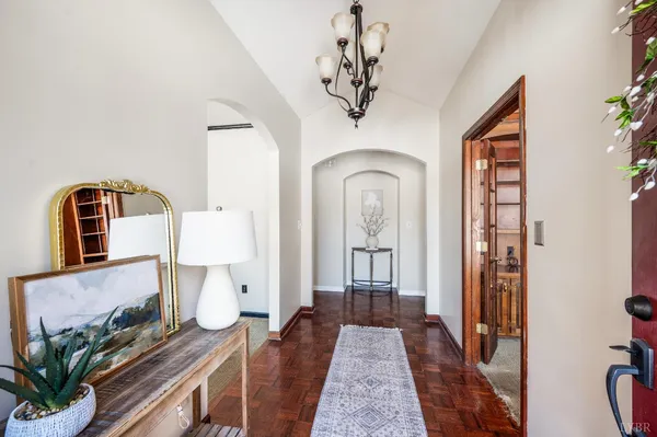 a view of snow on the side of the road