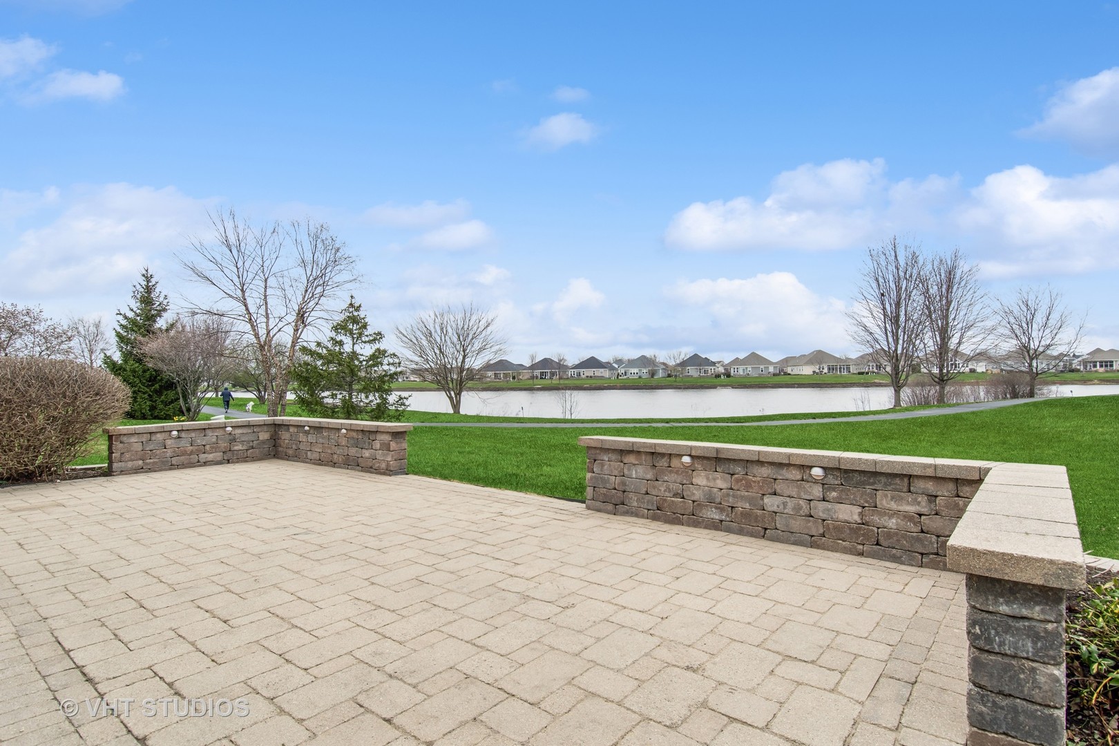 3607 Greystone Avenue Naperville, IL 60564 - Photo 32 of 59 a view of swimming pool with outdoor space and trees in the background