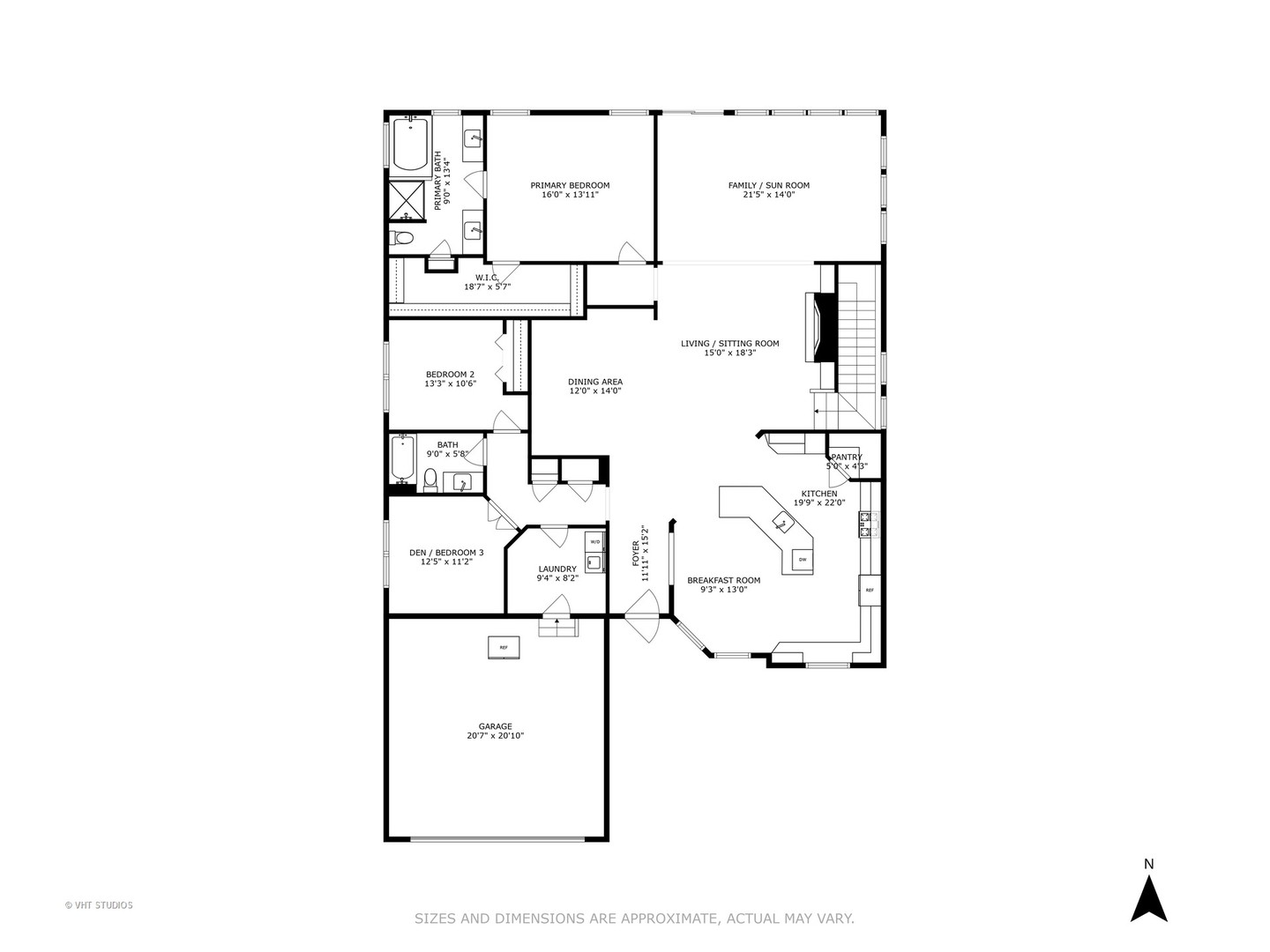 3607 Greystone Avenue Naperville, IL 60564 - Photo 40 of 59 a picture of a floor plan