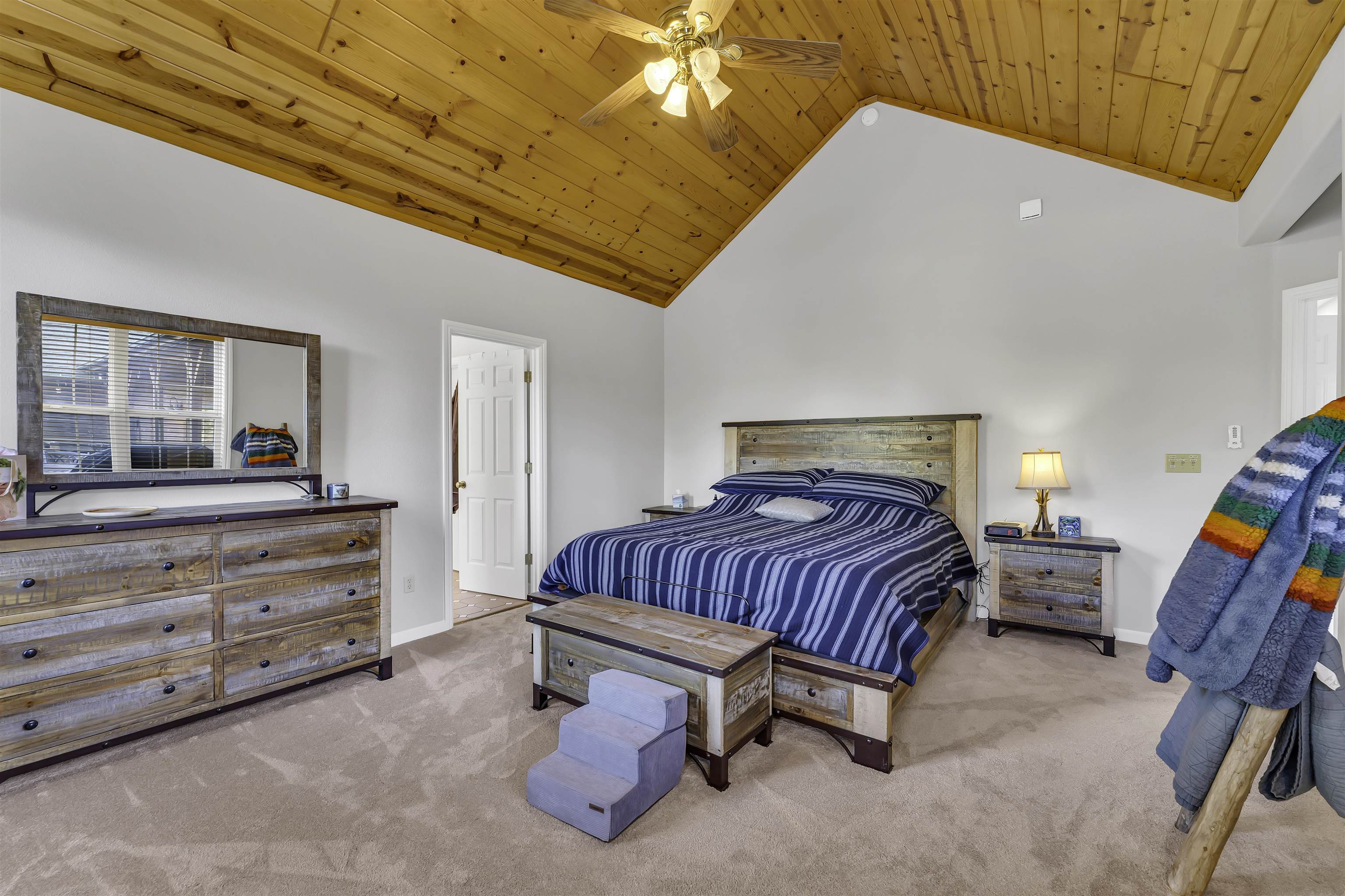 1341 Valley Ranch Drive Clio, CA 96106 - Photo 18 of 50 a bedroom with furniture and a baby crib