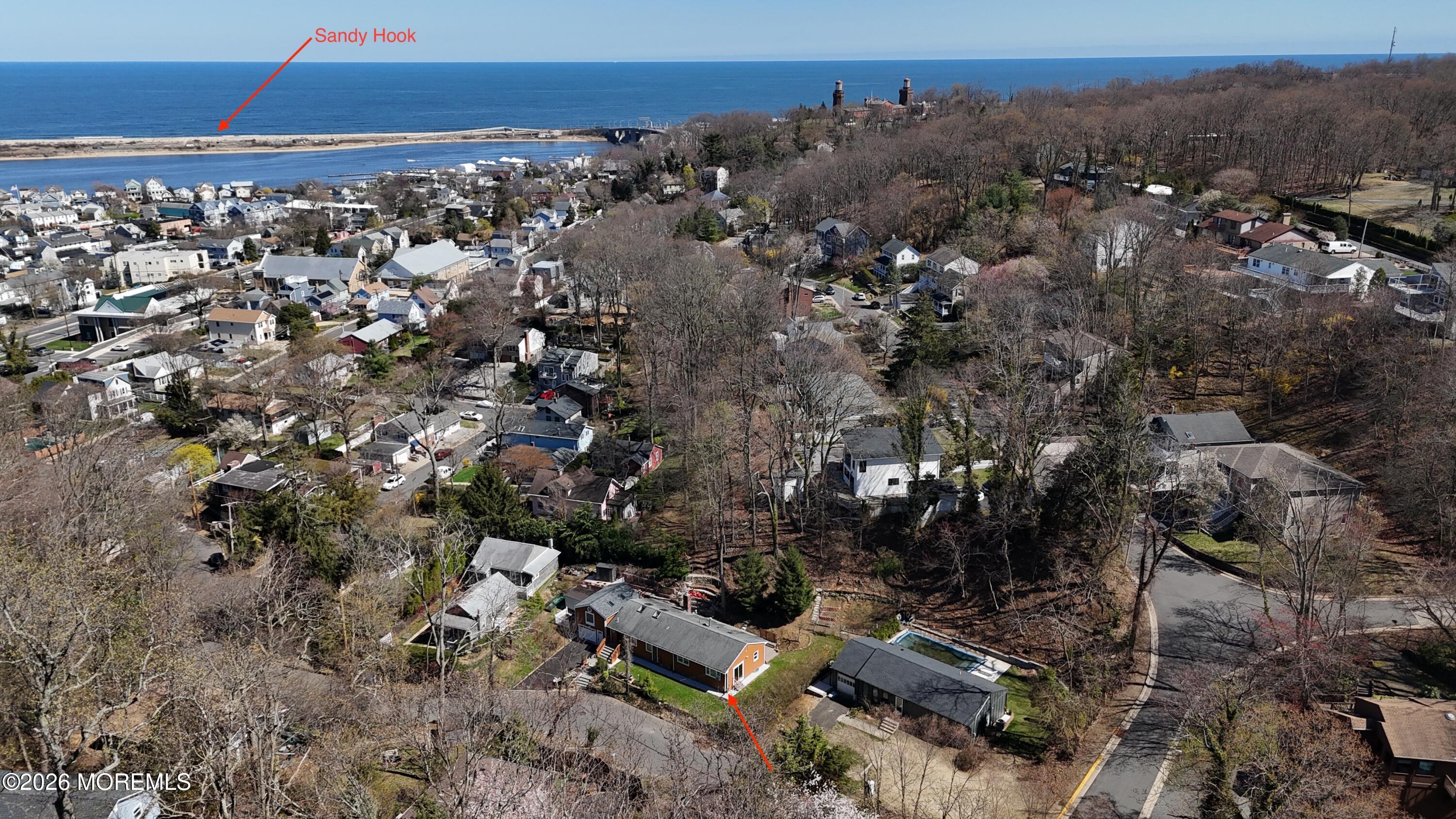 111 Valley Avenue Highlands, NJ 07732 - Photo 38 of 56 an aerial view of multiple house